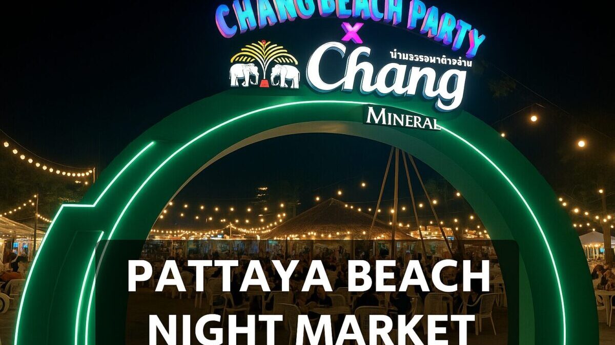 【2026年最新】Pattaya Beach Market現地レポ｜ビーチロード沿いナイトマーケットの雰囲気と実態