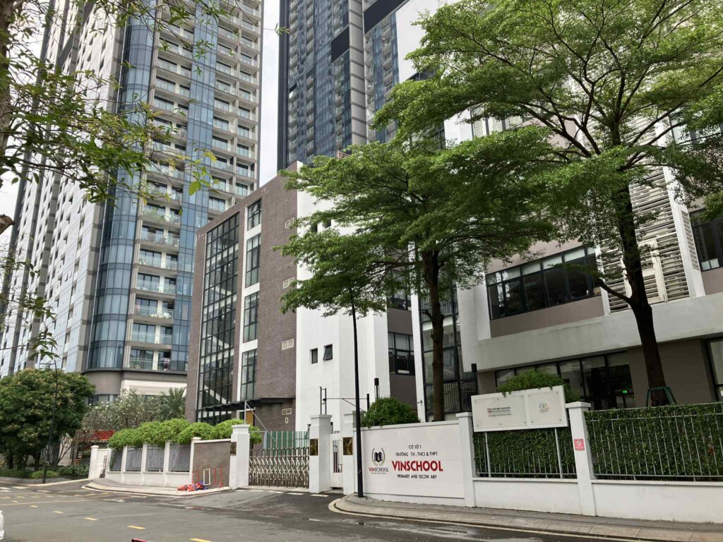 Vinschoolの校舎外観