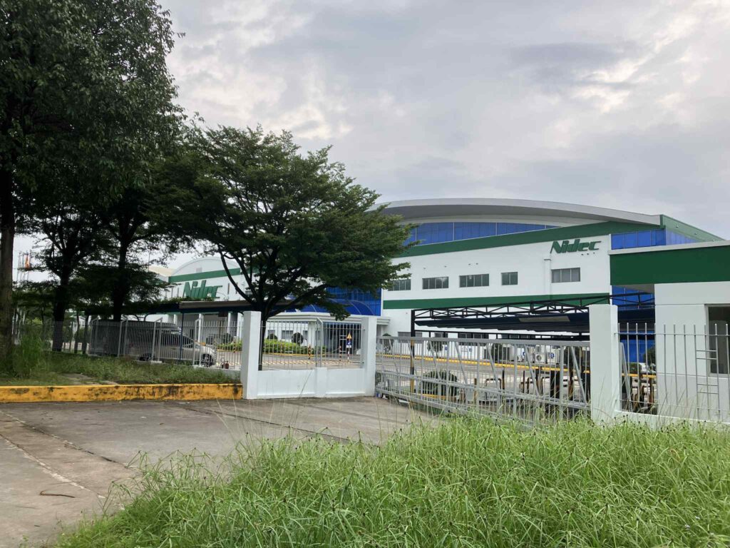High Tech Parkエリアに立地する日系大手企業Nidecの巨大工場