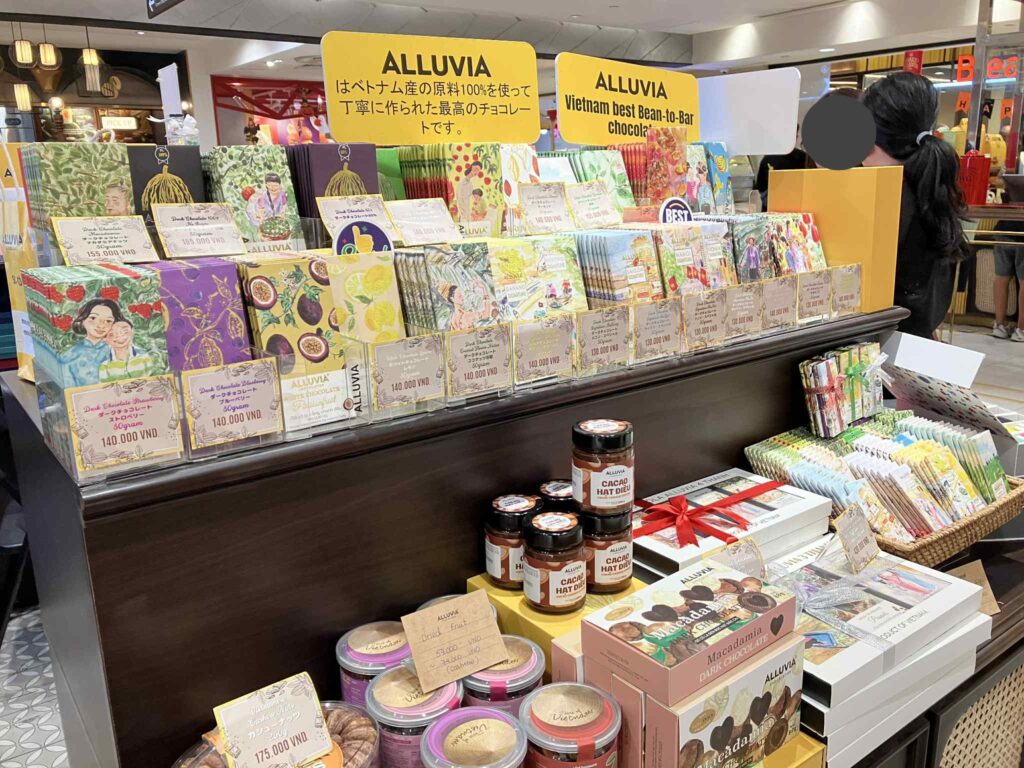 高島屋内にあるお土産の販売店