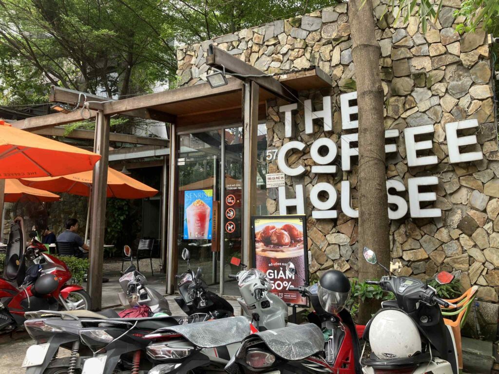 The Coffee House Thao Dien店の外観