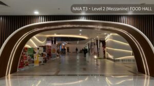 NAIAターミナル3・Level 2（Mezzanine）のフードホール｜改装で広がった飲食環境