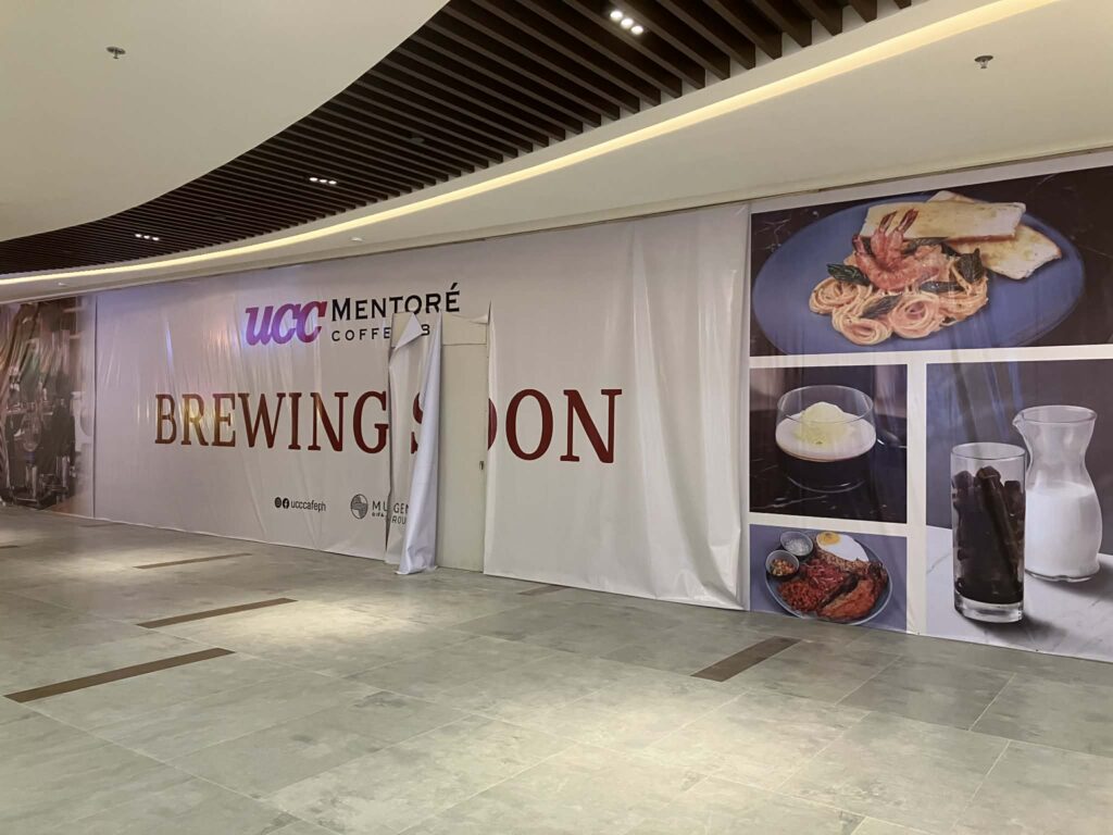 NAIAターミナル3 Level 2（Mezzanine）で改装中のUCC関連区画（2025年12月）