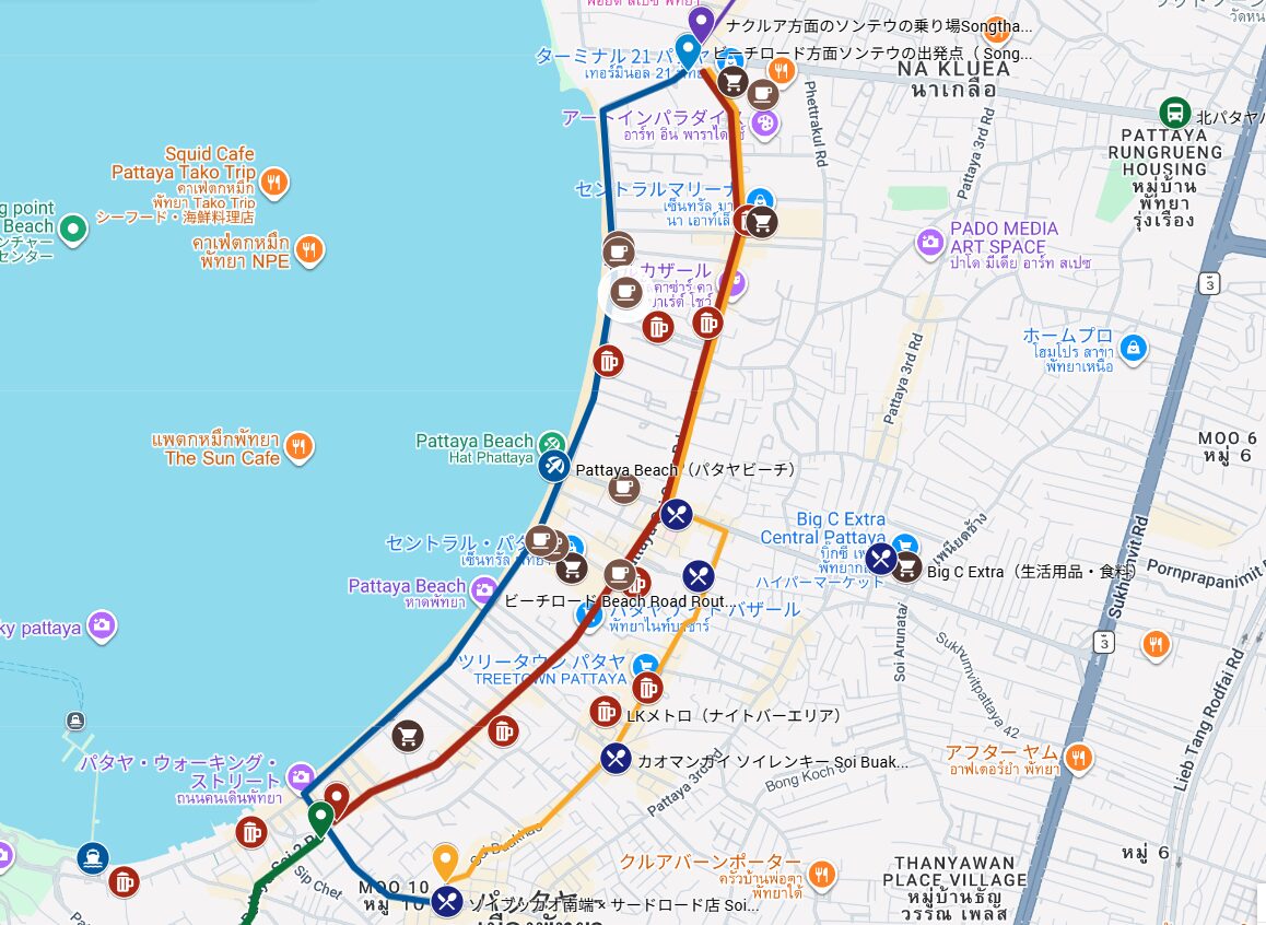 パタヤ完全マップの概要