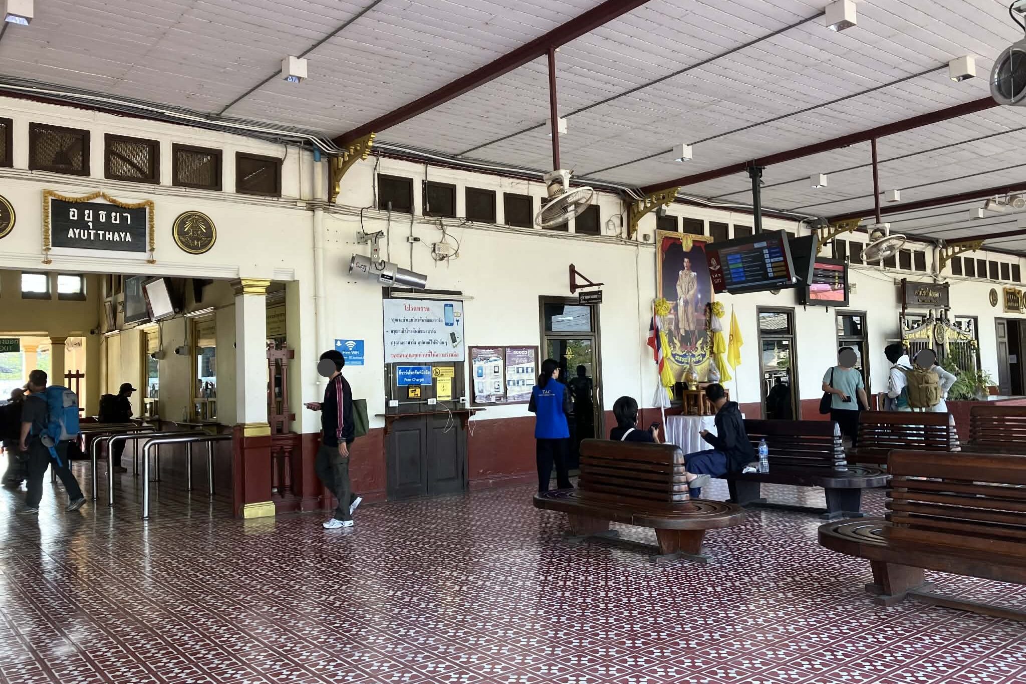 アユタヤ駅の駅舎