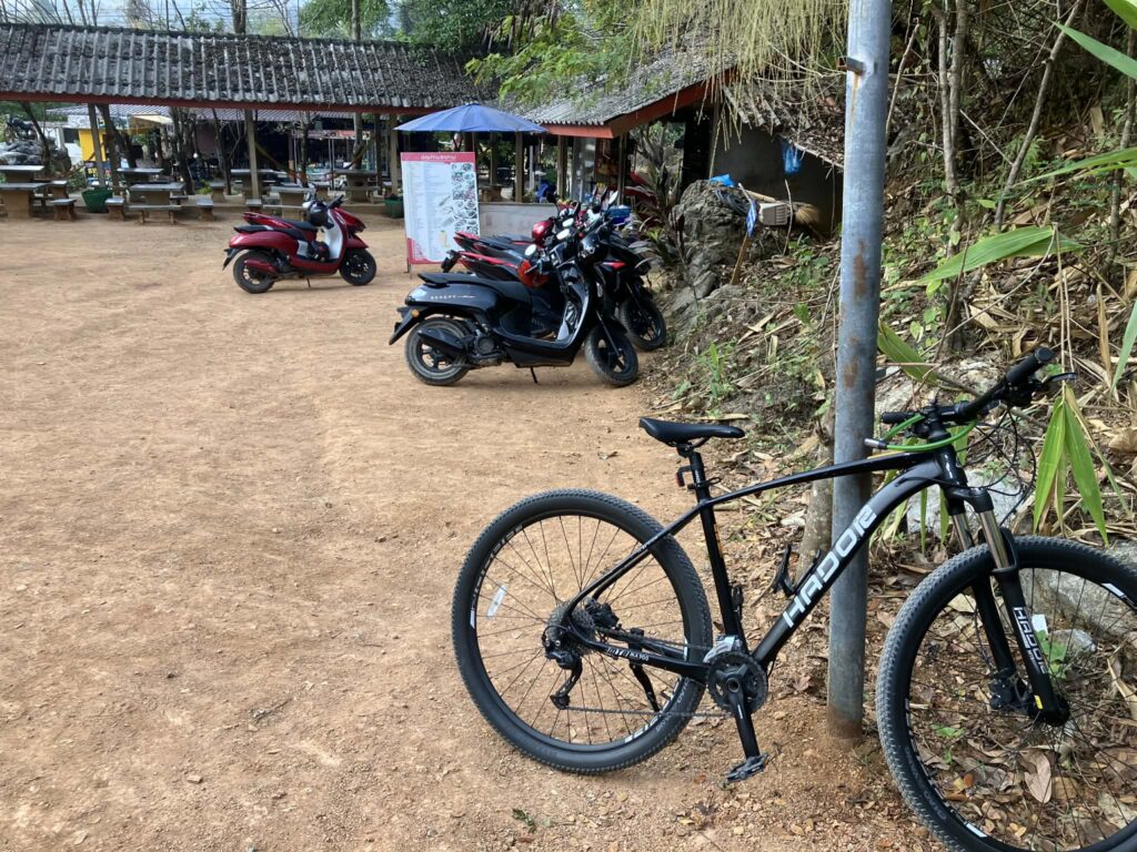 ナムサイビューポイント 駐車場の様子