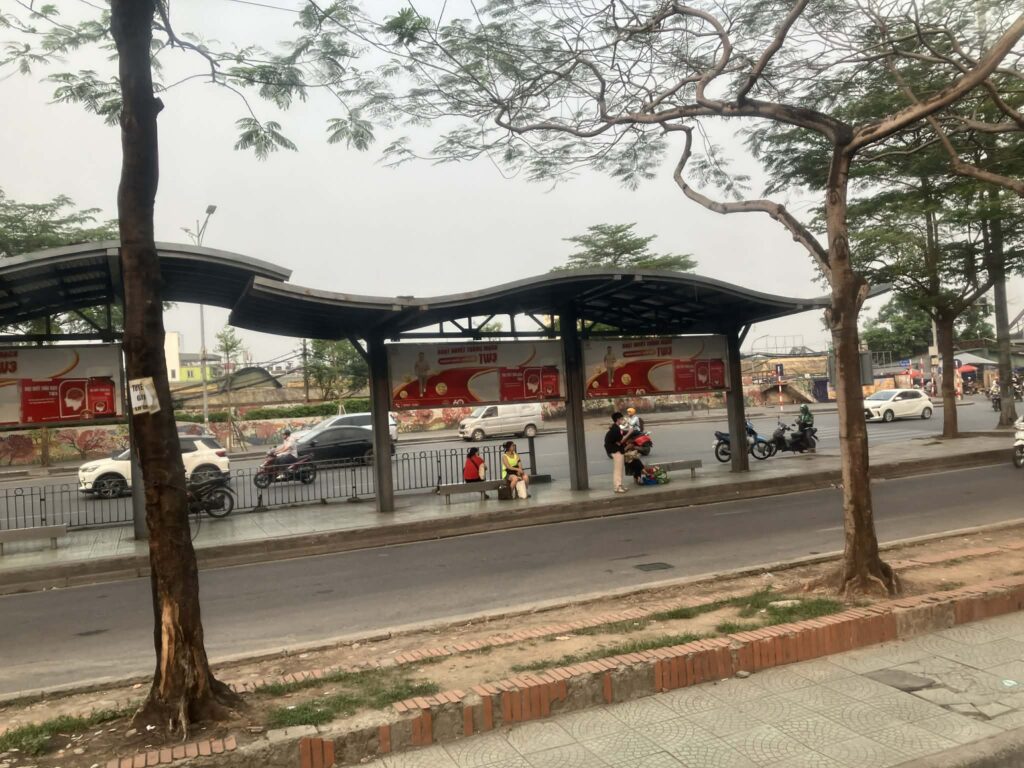 Long Bien周辺を走るハノイ86番バス｜旧市街北側・ロンビエン方面のアクセス区間