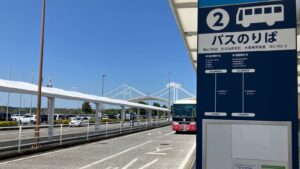 富士山静岡空港のアクセスバスのりば