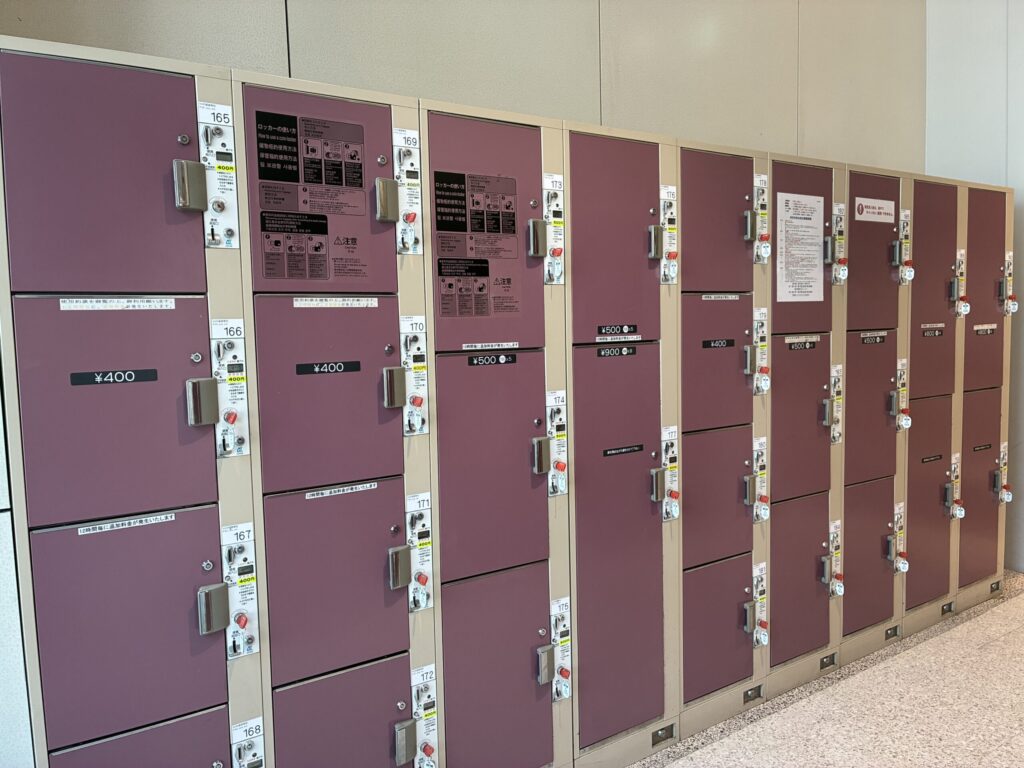 新千歳空港国内線ターミナルのコインロッカー
