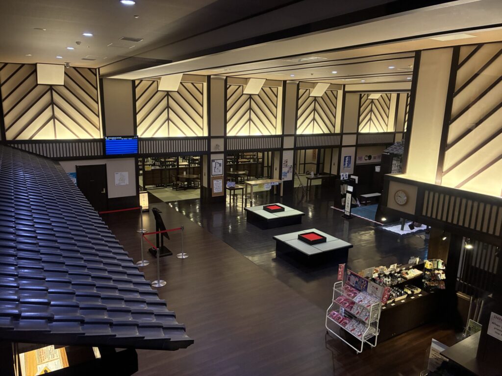 新千歳空港温泉館内