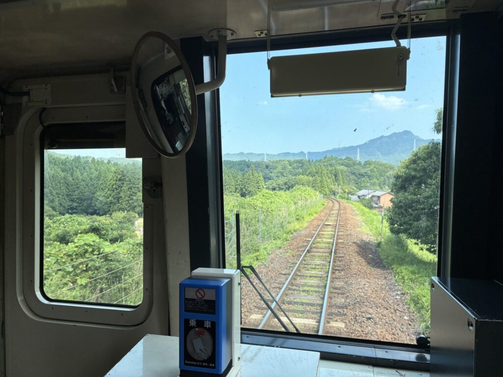 関西本線から見た展望